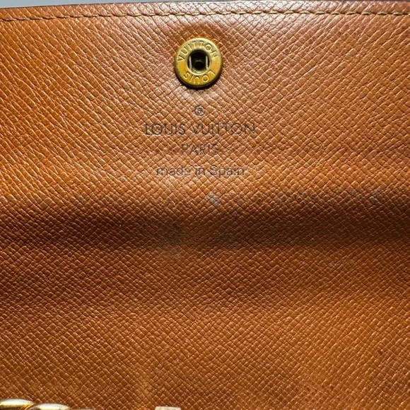 SOLD Louis Vuitton Sarah Monogram Wallet On Chain Vintage Luxury - Picture 3 of 13